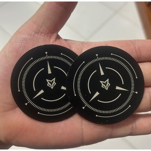 6/9cm Metal Plate Ring for Magnetic Car IPad Holder Radiator Iron Sheet Sticker for Phone IPad / Tablet PC - Product Image 3