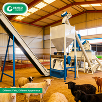 Machine à granulés d'aliments pour volailles à haute efficacité pour l'installation en élevage de poulets de chair