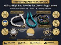 Pulsera de Cadena de Acero Inoxidable Impermeable Estilo Nacional con Cuentas Redondas de Piedra Natural y Opciones de Gemas Multicolor