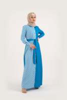 Vêtements ethniques de prière islamique, haut de gamme, couleur arabe, bloc de couleurs, imprimé rayé, Robe Hijab Abaya, dubaï, Robe musulmane pour Ramadan