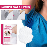 Ventes en gros de coussinets absorbants pour les aisselles jetables, coussinets absorbants pour la transpiration des aisselles