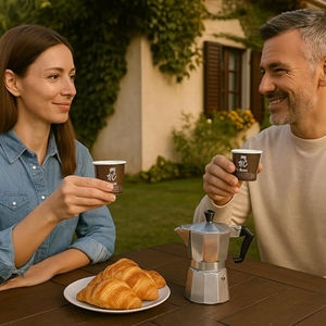 50 Vasos de Papel Kraft Ecológicos de Pared Simple con Diseño Ondulado, 75 ml, Biodegradables para Bebidas Carbonatadas con Logotipo Personalizado - Product Image 4
