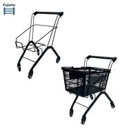 Mini chariot de supermarché pour enfants, chariot de courses en métal pour enfants avec roues, coloré, pour jeu d'imitation, jeu de rôle, article cadeau