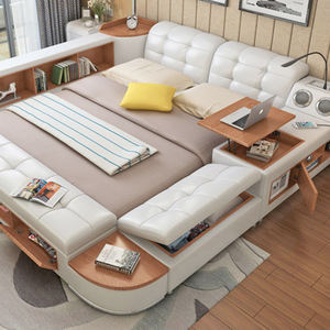 Cojín multifuncional de cuero con cama de masaje, nuevo diseño personalizado - Product Image 5