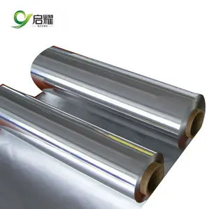 PE/PET laminated aluminum film clear polyester window underlay roll film metalized polyester film with pe coating aluminum foil