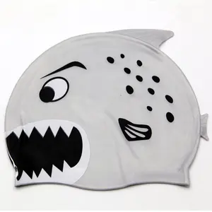 水泳用シリコンキャップ大人用水泳帽ロゴ付き水泳帽