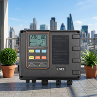 Contrôleur intelligent de pompe à eau ABS L522 pour pompe à eaux usées et pompe de surpression avec fonction de protection contre la marche à sec 3-4kW