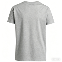 T-shirt unisexe personnalisé OEM/OED à haute élasticité, anti-boulochage, décontracté, à manches courtes, respirant, pour enfants et jeunes de 9 à 11 ans
