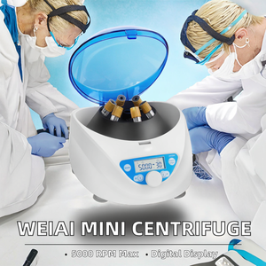 צנטריפוגה למעבדה WEIAI, מכירה חמה, צג LCD דיגיטלי, 1.5ml עד 15ml, תקן <span class=keywords><strong>CE</strong></span>, 300-5000rpm, XinKe LCP0501, 2350 גרם, מכונה מיני במהירות נמוכה - Product Image 2