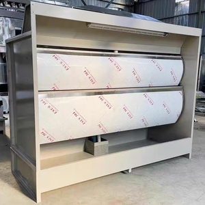 Cabine de peinture à rideau d'eau en acier inoxydable pour atelier de travail du bois et de la menuiserie - Product Image 6