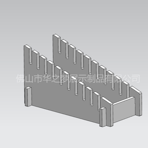 Custom sinterizzato in pietra ingegnerizzata espositore da tavolo scaffale supporto in acrilico con piastrelle in ceramica per espositore a torre - Product Image 4