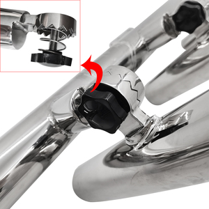 Thép Không Gỉ 304 Cần Câu Chủ Có Thể Điều Chỉnh Năm Cần Câu Căn cứ Bạc Đánh Bóng Marine Phần Cứng Thuyền Phụ Kiện - Product Image 3