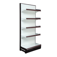 Aangepaste Supermarkt Fruit/Produceren Display Plank/Planken Met Spiegel Top