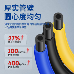 Tuyau d'air comprimé Sayu en PU ignifuge 6/8x5mm, résistant aux hautes températures, renforcé en PVC - Product Image 3