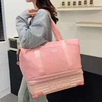 Sac de voyage à roulettes grande capacité pour la nuit, les voyages d'affaires courts et le rangement de maternité