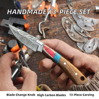 VENTE FLASH Couteau à lame fixe en acier Damas fait main, manche en bois, couteau de camping, de chasse, de survie en plein air, OEM
