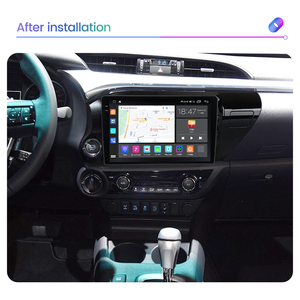 M6 Pro Auto Electronics พัดลมระบายความร้อนในตัว,4G 5Gwifi Qualcomm BT5.1สำหรับ <span class=keywords><strong>Toyota</strong></span> Hilux 2015-2020RHD DSP DTS RDS - Product Image 3