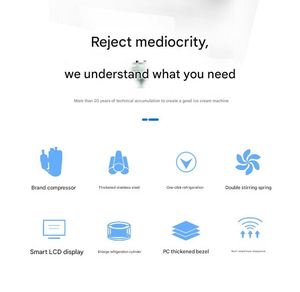 Machine à glace dure entièrement automatique de qualité alimentaire, avec condenseur en cuivre pur de haute qualité, multifonctionnelle - Product Image 6