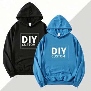 Sudaderas con Capucha de Algodón de Alta Calidad para Hombre, Tallas Grandes, Sudaderas con Capucha de Moda Otoñal, Venta Caliente, Suministro ODM - Product Image 4