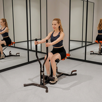 Silla de Entrenamiento de Cadera y Sentadillas para Fortalecer Piernas - Máquina de Sentadillas para Fitness en Interiores con Agarre Cómodo y Estable