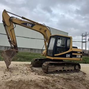 รถขุดตีนตะขาบ Caterpillar CAT312B มือสอง ขนาด 12 ตัน เครื่องจักรก่อสร้างไฮดรอลิกแท้ พร้อมเครื่องยนต์ เกียร์ และมอเตอร์ ขาย - Product Image 5