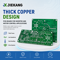 Papan PCB Tembaga Berat Kustom Model Jiekang (Cina) untuk Aplikasi Inverter dan Kontrol Motor