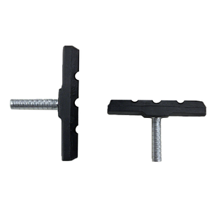 Plaquettes de frein de vélo de route VTT 70mm-Blocs de sécurité de frein Canti en caoutchouc en aluminium silencieux durable Accessoires de pièces de cyclisme - Product Image 2