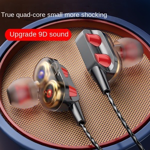 Auriculares con cable en la oreja de bobina móvil doble, resistente al agua, <span class=keywords><strong>ANC</strong></span> LED <span class=keywords><strong>BT</strong></span> 5,3, Control Manual para teléfono móvil - Product Image 3