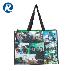 Personalizado reciclar <span class=keywords><strong>tres</strong></span> piezas plegable pp laminación tejido bolsa de basura - Product Image 4