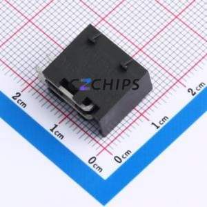 DB2ERHBG-3.81-2*2P-BK Plug-in Terminal Block Bent Lead Through Hole,P=3.81mm <b>Board</b>-to-<b>Board</b> / Socket - Closed Snap Fixing 2x2P - Product Image 2
