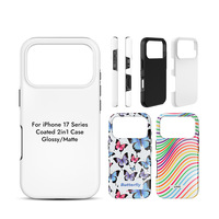 Coque de téléphone portable en TPU souple à sublimation liquide vierge pour iPhone 17 Pro Max, design professionnel, antichoc, protection, 17 Air
