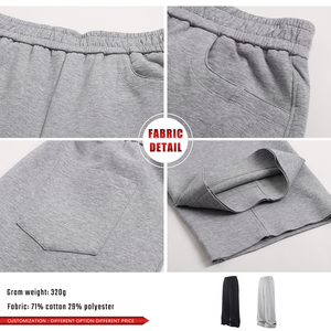 Pantalon décontracté pour homme, taille mi-haute, coupe droite, style décontracté, en coton Mamba multicouche, patchwork, polyvalent et ample, personnalisable OEM - Product Image 6