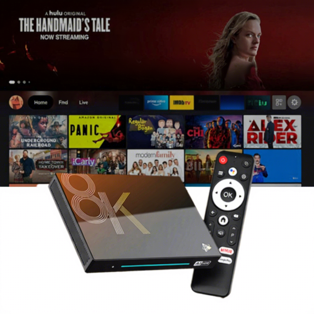 H96 MAX Octa Core 4GB RAM STB 8K Streaming OTT Smart Internet Set-top Box Android 12 WiFi 6 Europe/Germany/USA
