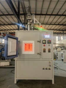 Horno de atmósfera de laboratorio para cerámica: Horno cerámico para sinterización y tratamiento térmico de cerámica - Product Image 3