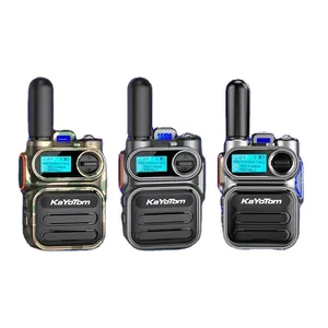 KaYoTom M11 Smallest 4g Lte Walkie Talkie Smart Walkie-Talkie 5000 Km Small Mini Walkie-Talkie 4G POC SIM