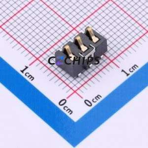 09H423000 Blade/Spring Contact Battery Connector SMD,P=3mm Connector - Product Image 1