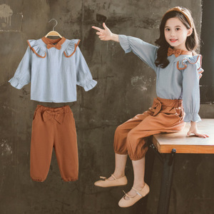 Conjunto de <span class=keywords><strong>ropa</strong></span> para niñas de 6 a 14 años, set de <span class=keywords><strong>ropa</strong></span> de diseño para bebés de 6 a 14 años - Product Image 3