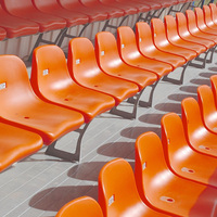 20/40 pieds tribune modulaire de 2 étages conteneur d'expédition stade sièges temporaire événement sportif gradins