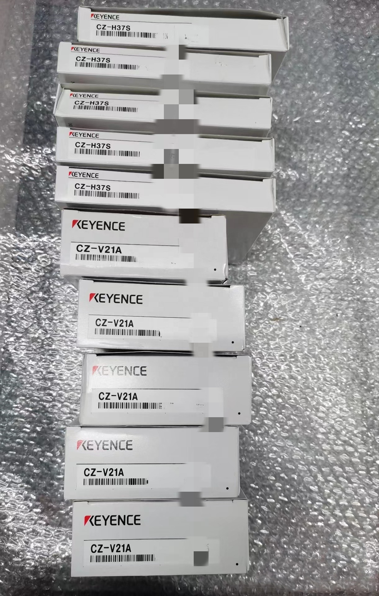 Keyence CZ-V21A + CZ-H72 NPN Digital RGB Sensors CZ-V20 Series