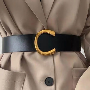 green emerald velvet dress CTM Women's Leather 1 1/8 inch Metallic Dress Belt - Bronze main image 1
