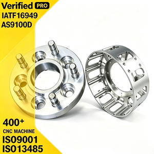 Adaptateur de bride en aluminium usiné CNC de précision sur mesure OEM / Ensemble d'entretoises de roue et assemblage d'anneaux d'entretoise légers - Product Image 1
