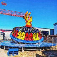 Manège Flying Turntable : Équipement de Fête Foraine à Haut Rendement (ROI), Grande Capacité, Structure Sûre pour Opérateurs de Carnavals Saisonniers