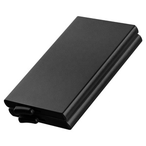 TILONSTAR TVC102 Fashion Aluminum Box Double Boxes Bank <b>Cards</b> <b>Card</b> Holder RFID Blocking Pop up Wallet - Product Image 3