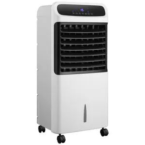 Calentador de aire 3 en 1 con pantalla táctil para el hogar, refrigerador grande de 12L de agua, panal de abeja, alta calidad, precio de fábrica