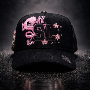 Gorras de Béisbol Personalizadas al por Mayor Rico Hats de 5 Paneles con Forro de Satén Negro, Sombrero La Chrome Rose Gold Barbas Hats - Product Image 4