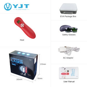 Generasi baru perangkat terapi lampu merah inframerah genggam portabel, Laser dingin dokter hewan untuk rehabilitasi penghilang rasa sakit - Product Image 3