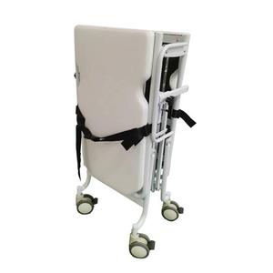 Stainless Steel Folding Stretcher L1870 W540 H630mm <b>Foldable</b> Hospital Transport <b>Cart</b> Emergency Bed Guangzhou Manufacturer - Product Image 4