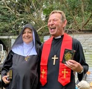 Stole de chœur en broderie croisée de 70 pouces pour l'école, accessoire de costume <span class=keywords><strong>d</strong></span>'église pour enfants - Product Image 2