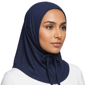 HZM-26144 Foulard Châle pour Femmes de Malaisie et d'Indonésie, Sous-Hijab Uni, <span class=keywords><strong>Bonnet</strong></span> Hijab Instantané - Product Image 6