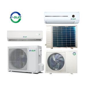 ESUN 9000BTU Off <span class=keywords><strong>Grid</strong></span> năng lượng mặt trời Powered điều hòa không khí 12V/24V DC <span class=keywords><strong>mini</strong></span> chia thiết kế lai với bảng điều khiển năng lượng mặt trời - Product Image 4
